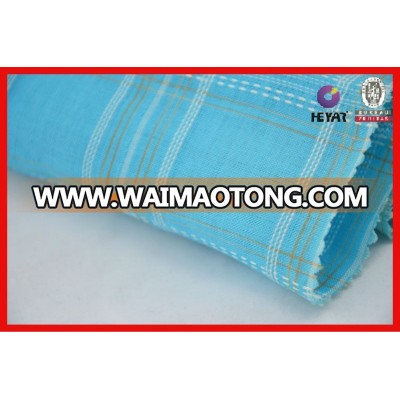 Yarn dyed ramie fabric yarn dyed checks fabric for shirting