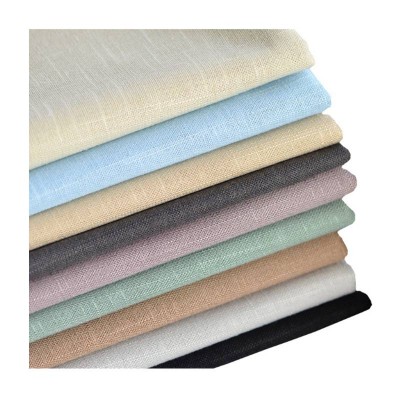 Cotton Linen Sofa Fabric For Furniture Textile